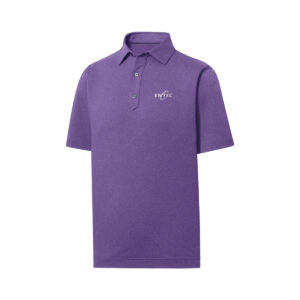 Foot Joy Solid Lisle Set On Placket Polo